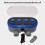 Reliable Automatic Plant Watering System Two Port Control Saves 7