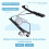 8D0837461 Front Left Window Regulator for  A4 B5 Sedan/Avant  1994-2001 Front Left 4