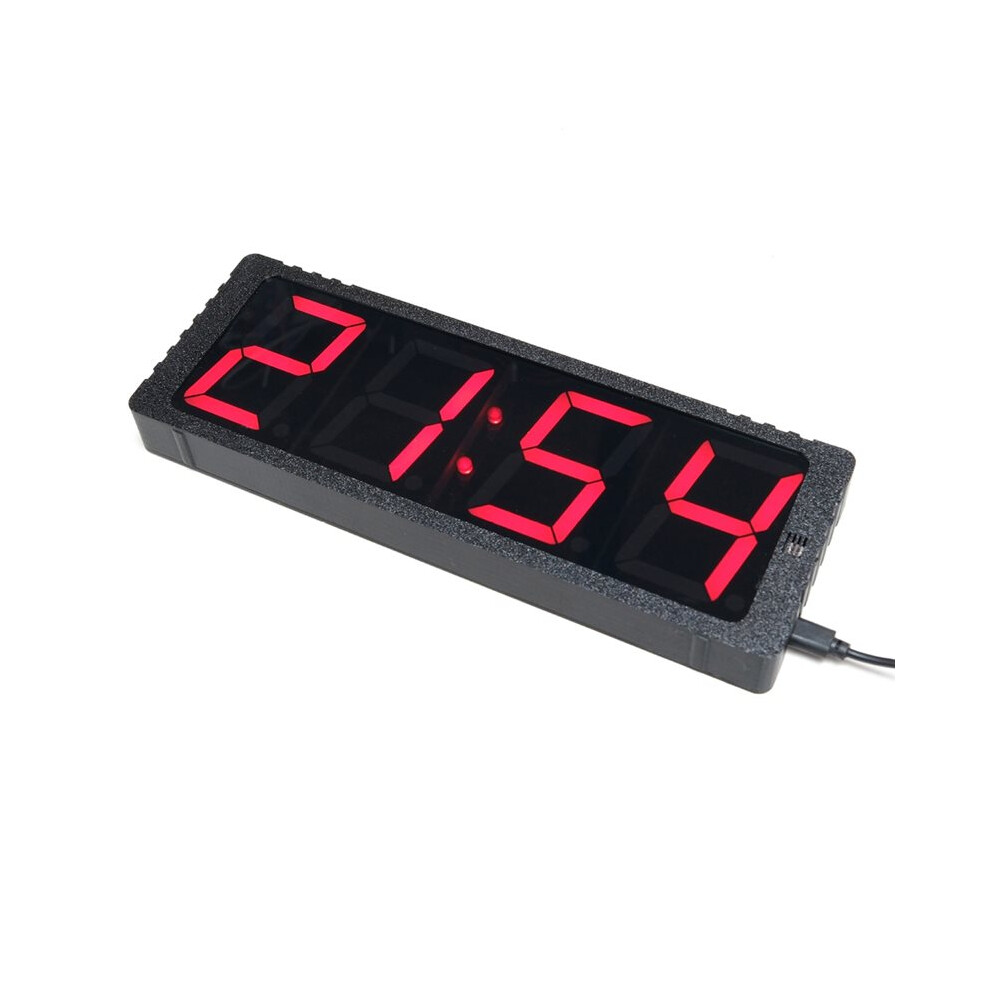 2.3Inch Wifi Clock 12/24Hours Electronic Clock Led Digital Display Date Alarm Clock Wireless Network Wifi Timing 6033495033509