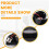 5001847597 7421103284 LED Side Step Indicator Front Side  Light for  Midlum   FE FL 5