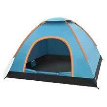 Outdoor Companion Tragbares Kuppelzelt, 2-3 Personen Kapazität, leichtes und robustes Oxford-Gewebe, regen- und winddichter Schutz, einfacher Zugang