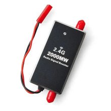 FPV 2,4 G 2 W 2000 MW -Funksignal-Booster-Verstärkermodul für Phantom RC-Sender FPV-Drohne mit Erweiterter Reichweite