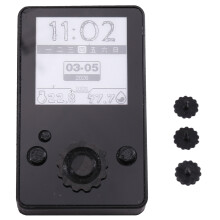 All-in-One  E-Ink Pendant: MP3 Player, E-Book Reader, FM Radio, Weather Widget,  Wi-Fi