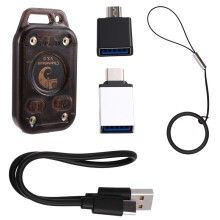 Lecteur de Puces RFID Chameleon V3.0, Émulateur de Cartes à Puce, Lecteur/Graveur D'Étiquettes NFC, Copieur D'Étiquettes 125 KHz/13,56 MHz