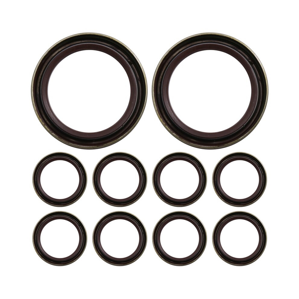 10Pcs Engine Crankshaft Main Oil Seal Front 24465791 For Cruze Sonic Epica Excelle- Xt 25194224 24447223 6033650076617