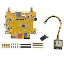 NM-RF-Hat Companion Hat Zero-Conflict, Multi-Band RF voor ESP32-2432S028 CYD CC1101 IR TX/RX 433M ASK Energiebeheer met GPS
