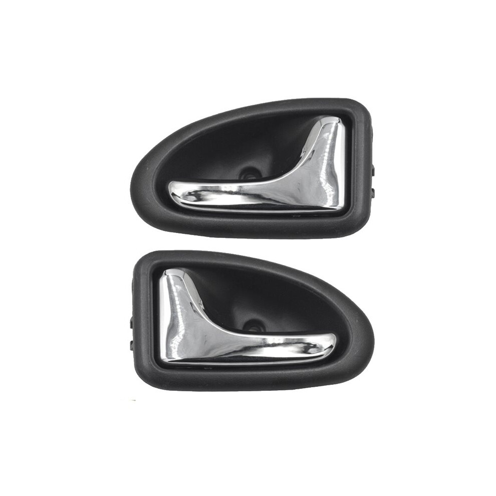 1Pair Front Door Handle Chrome Inner Handle 8200915598 8200915599 For Megan Clio Trafic Scenic 1996-2003 Interior Pull 4712665258394