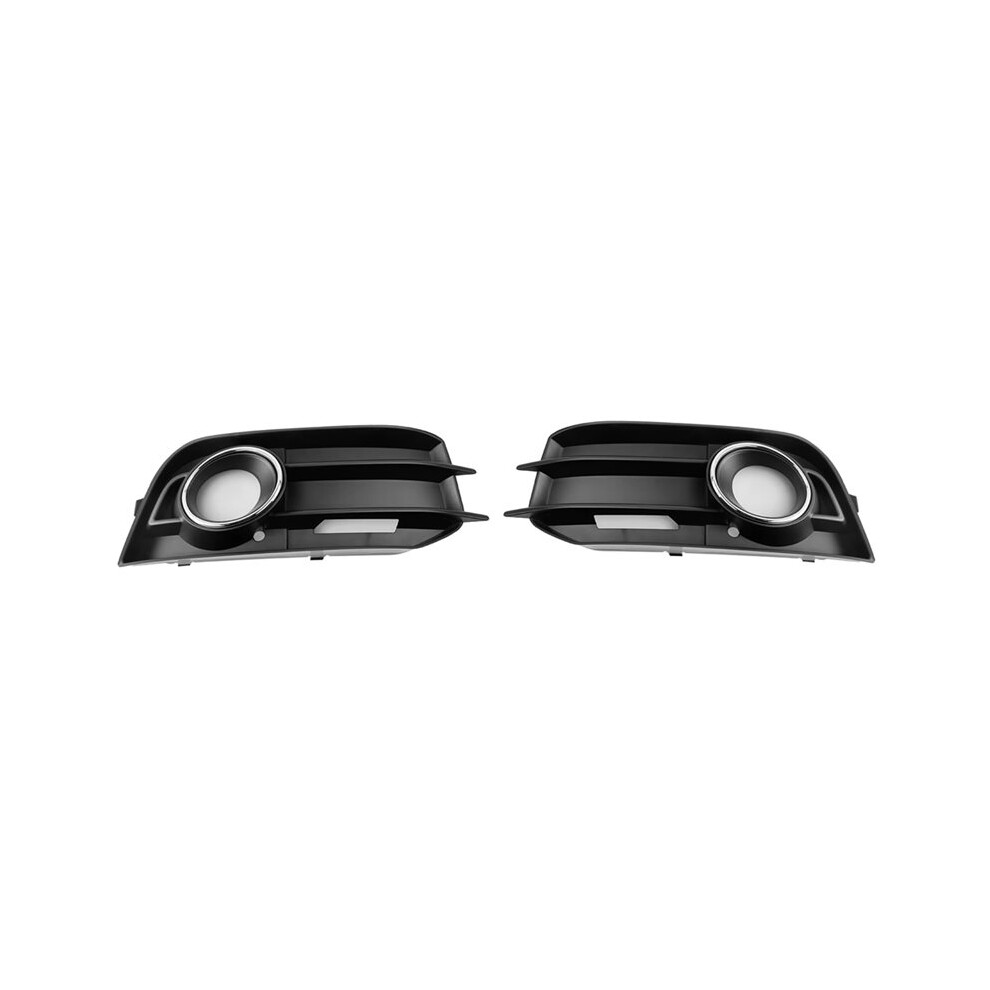 1Pair Front Bumper Fog Grille Fog Cover For A1 8X 2011-2014 8X0807681a 8X0807682a Light 4713145112557