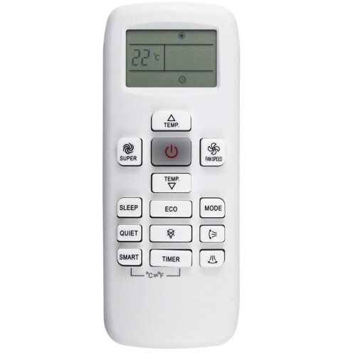 Replace AC Remote Control RCH-RUY-0 for  Air Conditioner Remote Control