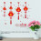 Αυτοκόλλητα παραθύρου με κόκκινο φανάρι για την Κινέζικη Πρωτοχρονιά2025Διπλής 5
