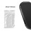 Multicolor Pickleballs Paddles Protector Weighted-transparent 6