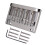 Ett Set 5-Strängars Basbrygga för Basgitarr Sadel Gitarrtillbehör Delar Musikinstrument Silver 2