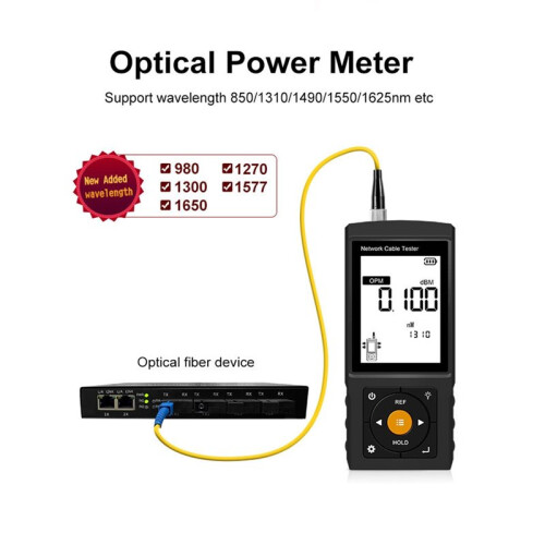 Network Cable Tester RJ45 RJ11 Cable Tracker Cable Detector Continuity Tester Network Tools Network  Finder LT-200 2