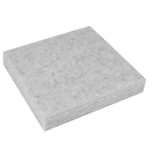 6 PeçAs Painel de AbsorçãO AcúStica 12 Polegadas X 12 Polegadas X 0,4 Polegadas Acolchoamento À Prova de Som para Isolamento de Eco Baixo 1
