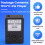 All-in-One  E-Ink Pendant: MP3 Player, E-Book Reader, FM Radio, Weather Widget,  Wi-Fi 2