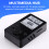 All-in-One  E-Ink Pendant: MP3 Player, E-Book Reader, FM Radio, Weather Widget,  Wi-Fi 4