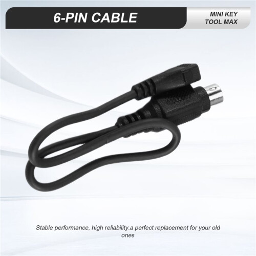 For VVDI  Key Tool 6 Pin Cable for VVDI  KEY TOOL MAX Programmer Remote Programmer Data  Car Cables 1