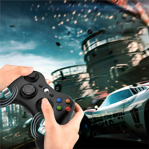 For  360 Controller, 2.4G Wireless Game Controller for  360 & Slim, PC Windows 11/10, No Drift Joystick 2