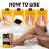 Bee Venom Vein Care Patch Varicose Veins Earthworm Leg Massage Heating Patch 4