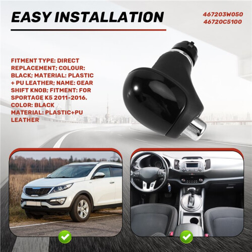 Pomello del Cambio Automatico per  Sportage 2