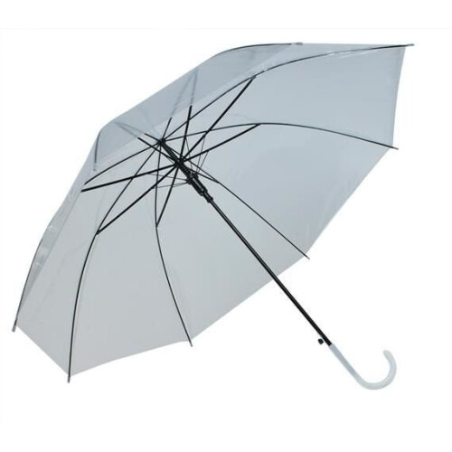Transparent white umbrella 1