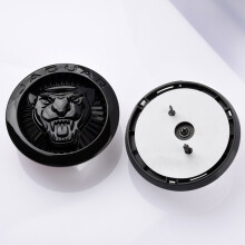 BLACK 72MM JAGUAR GRILL BADGE X-TYPE XJ XF XK X351 X358 F-TYPE F PACE