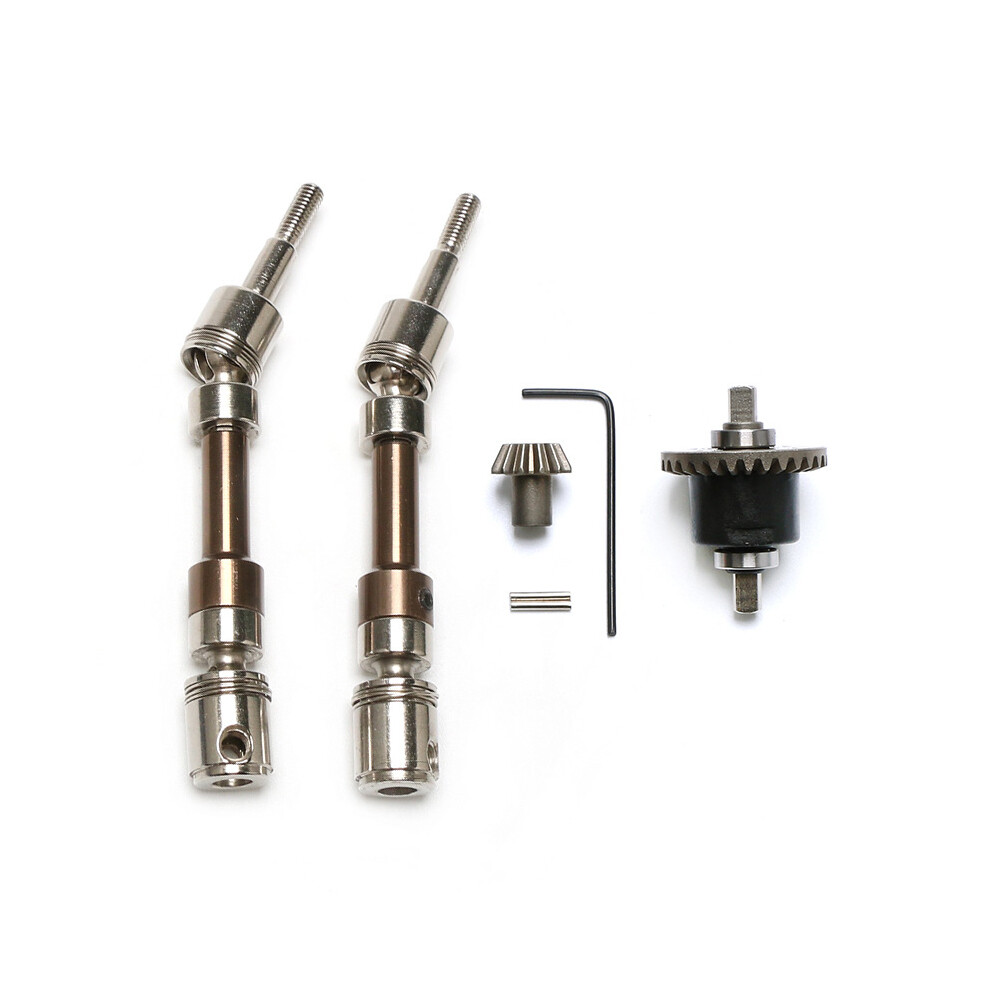 Cvd Front Wheel Universal Drive Shaft With Modified Differential For 12428 12423 12427 1/12 Rc Car Upgrade Parts 4712193363362