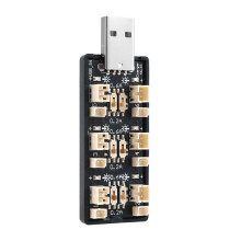 1S LiPo BateríA Cargador USB 3.7V / 4.20V 6 Canales 1S LiPo Cargador Micro-JST 1.25 JST-PH 2.0 MCX Conectores MCPX