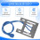 2 Portar USB 3.0 Frontpanel Diskettfack 20-Stift USB3.0 Hub Expansionskabel Adapter Plastfäste för PC Desktop 2
