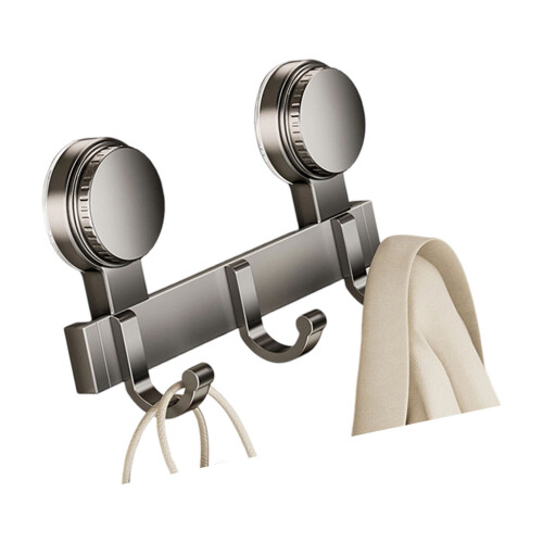Strong Suction Cup Hook Cup Bathroom Kitchen Vacuum-3 Hooks