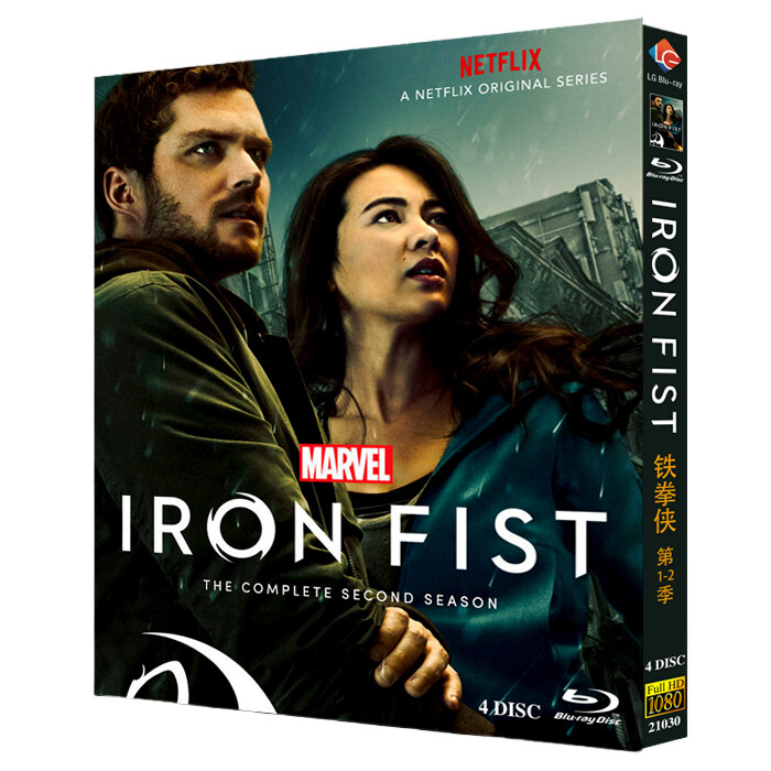 Iron Fist Season 1-2 Blu-ray 1080P BD on OnBuy