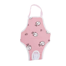 Sous-vêtements menstruels en coton pour animaux-M poisson rose