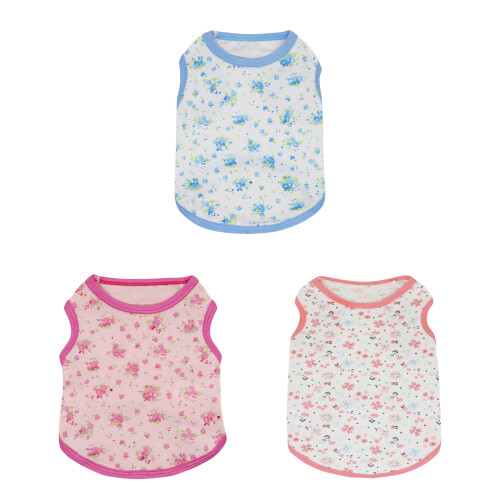 Conceptions pratiques et faciles à nettoyer de-Fleur bleue XL 1