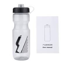 Waterfles voor buitenactiviteiten, ergonomisch ontwerp, lekvrij, BPA-vrij, knijpfles met hoge doorstroming, herbruikbaar, lichtgewicht, geschikt voor
