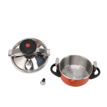 Oubit 2L Stainless Steel Mini Pressure Cooker - Efficient and Fast Cooking, Safety and Explosion Protection, Multi Functional Design