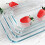 Rectangular Glass Baking Dish with Lids – Fridge-to-Oven, Lasagna & Leftovers, Gray 4