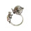 Cute Cats Shape Geometric Opening Jewelry Delicate-silver 1
