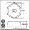 10 Inch Fluted Ring Cake Non Stick Coating, Robust Thick Carbon Steel XKS 3