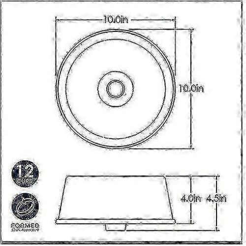10 Inch Fluted Ring Cake Non Stick Coating, Robust Thick Carbon Steel XKS 2
