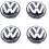4PCS VW Car Wheel Centre Hub Cap 56mm 2002-2015 6