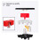 70pcs Kailh Low Profile Choc  1350 RGB for Keyboard Black 3