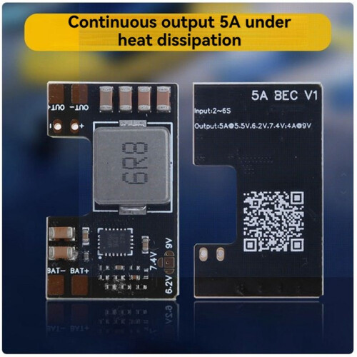 5A BEC Voltage Reduction Module 7A Multiple Voltage Output for Aircraft Fixed Wing FPV Drone 2