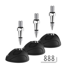 3-Teiliges Universal-Stativ-Pad mit Flexiblen Füßen, Rutschfestes Stativ-Einbeinstativ-Pad Als Ersatz mit 3/8-Zoll-Schraube für Mehr Stabilität