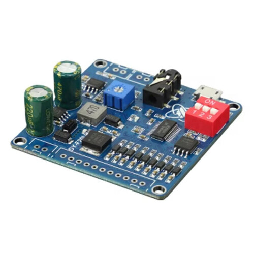 F20L 12V 24V 10W 20W Voice MP3 Player Module One-to-One Trigger Custom Audio 32M Storage, Programmable Sound Board 2