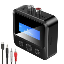 BT 5.0 Transmitter Receiver EDR Wireless Adapter USB Dongle 3.5mm AUX RCA for TV PC Headphone Home Stereo Car HIFI Audio
