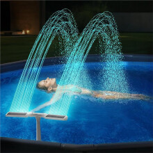 Pool Fountain Adapter Set for SummerWave & for Funsicle Pool, for Above-Ground & in-Ground Pool,for Solar Fountain Light