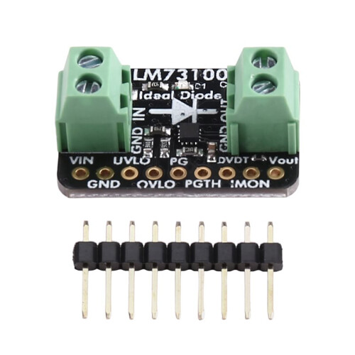 1 Diode Idéale 6359 pour Adafruit LM73100 23 V 5 A Max.