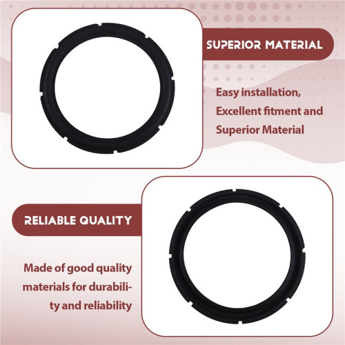 2Pcs 12" Replacement Speaker Rubber Surround for Speaker  Repai 298/280/242/234mm 2