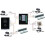 New DEE1010B-S2 -485 Port for VTO Support Door Status Detection Exit Lock Control Access Control Extension Module 4