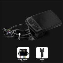 Misuratore A Colori LCD T24 + Regolatore A Onda Sinusoidale Trimodale 36V-52V 45A per e-Bike e Scooter Elettrici